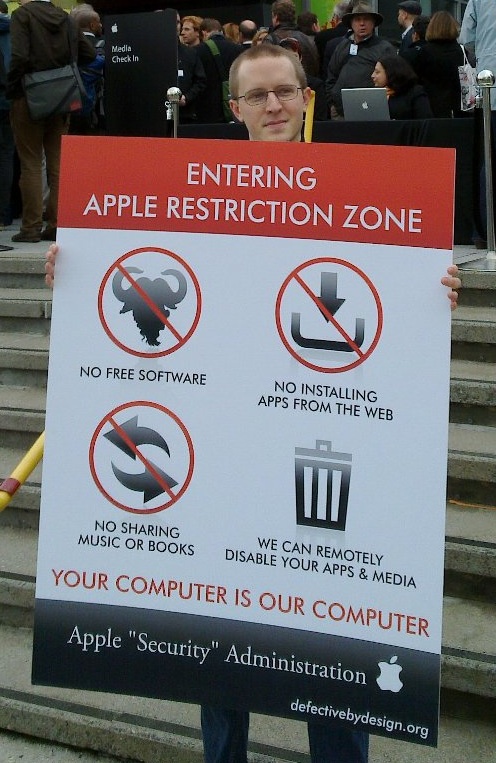Apple et le monde du libre pas toujours sur la même longueur d'onde